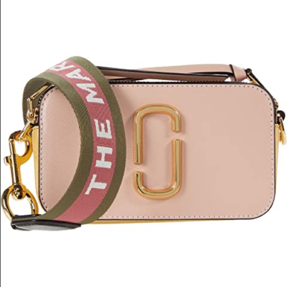 SOLD OUT. !!MARC JACOB Snapshot Crossbody rose multi bag - Picture 1 of 8